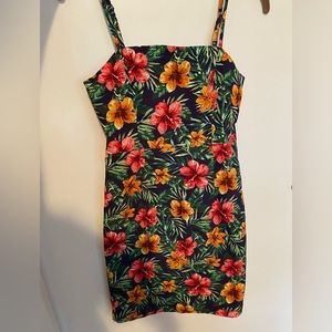 Tropical Hawaiian Vacation Mini Dress